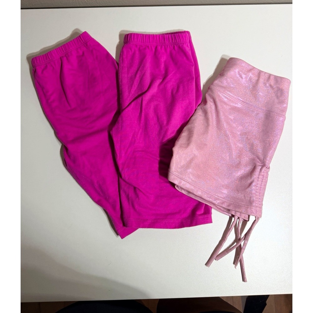 BundleThe Children's Place & Justice Girls Size 12/14 Pink Shorts Elastic Waist